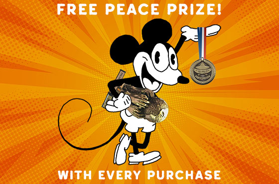 FREE PEACE PRIZE!